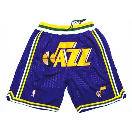 NBA Utah Jazz Uomo Pantaloncini Tascabili M001 Swingman